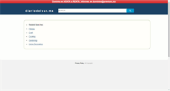 Desktop Screenshot of diariodelsur.mx
